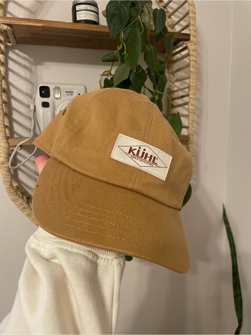KÜHL Mens Throwback Baseball Hat Teak Brown